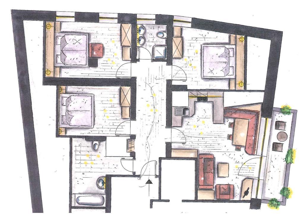 Villa Schimpfoesslhof Fiss Esterno foto